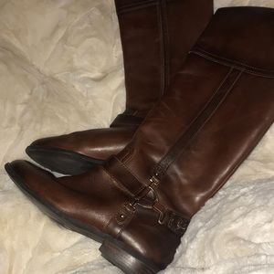 Anne Marie Brown Leather Riding Boots